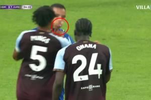 太阳报：据称格林伍德向阿马杜-奥纳纳吐口水，导致维拉球员愤怒