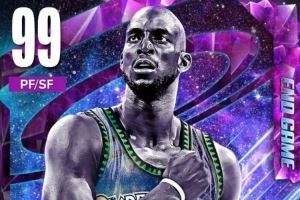 2K历届能力值最高都是谁？99封顶！KG四次 詹姆斯邓肯科比两次