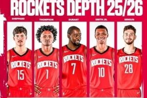 美记谈火箭队缺控卫：他们目前没有可以轻易交易的球员